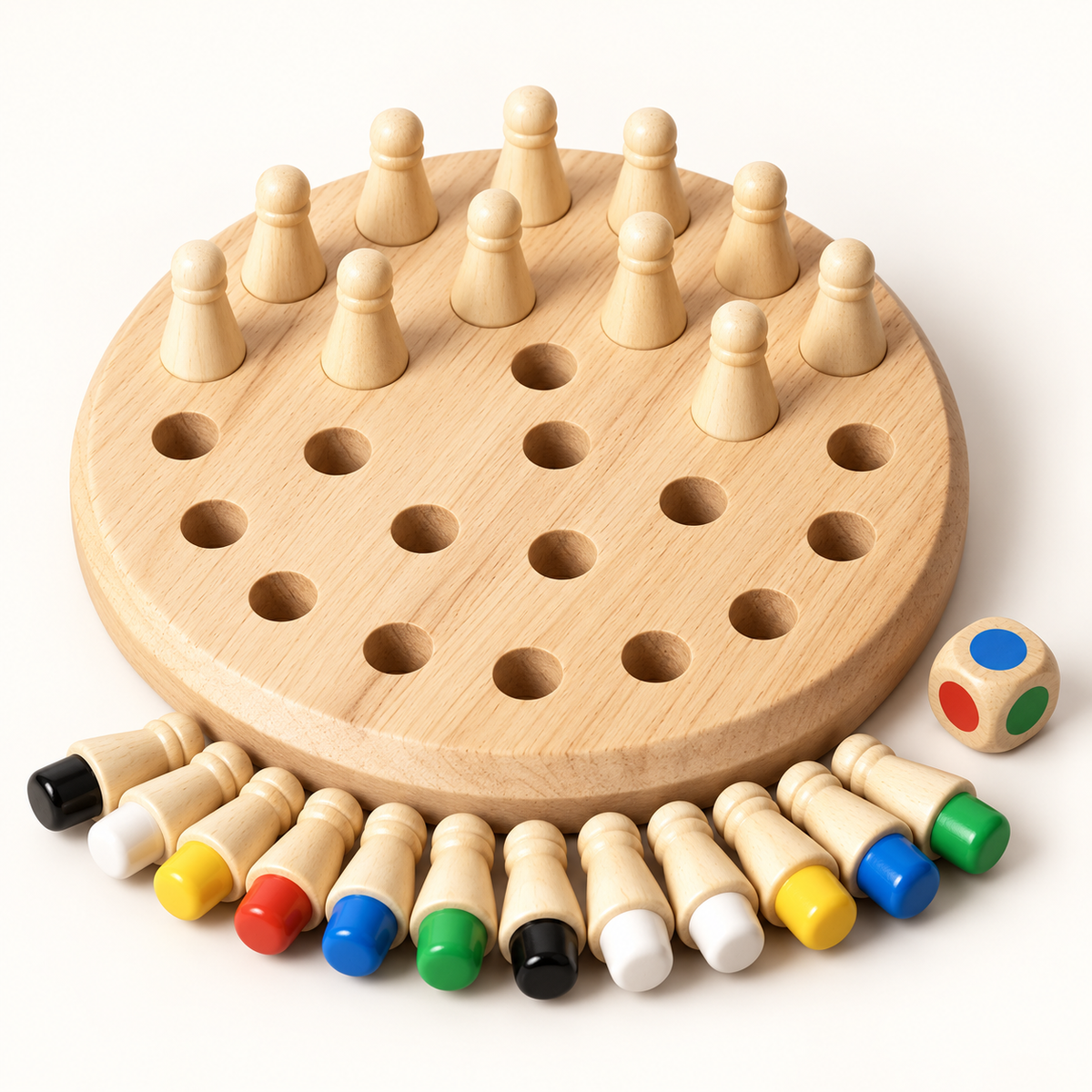 Wooden Memory Match