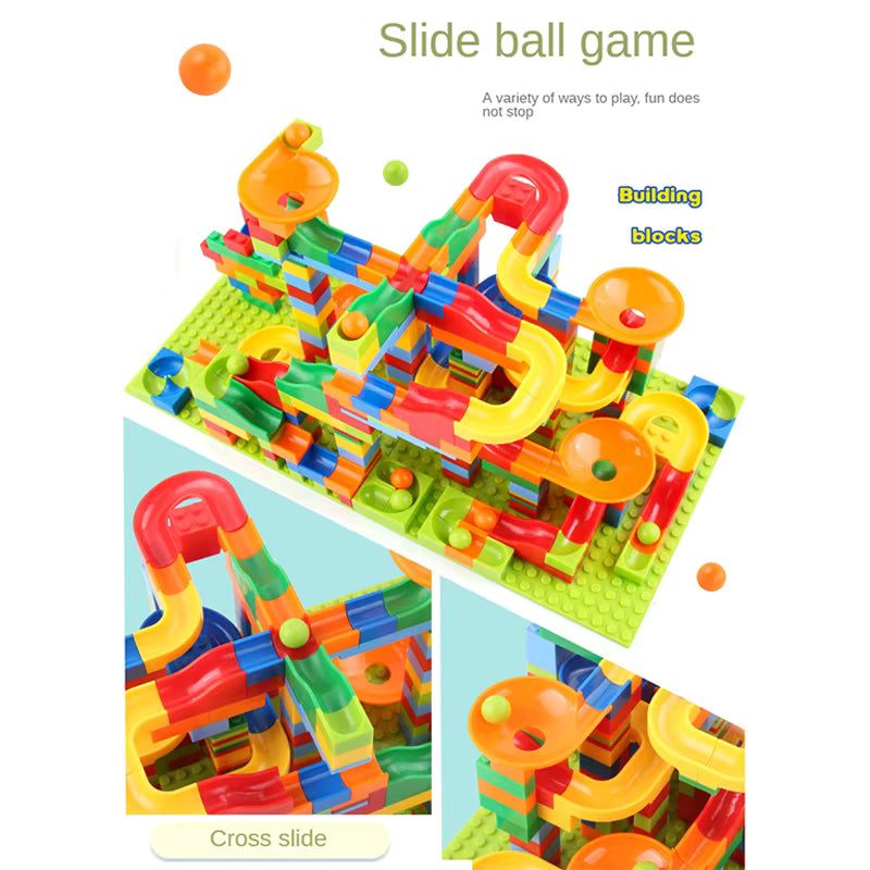 Build & Roll Marble Run