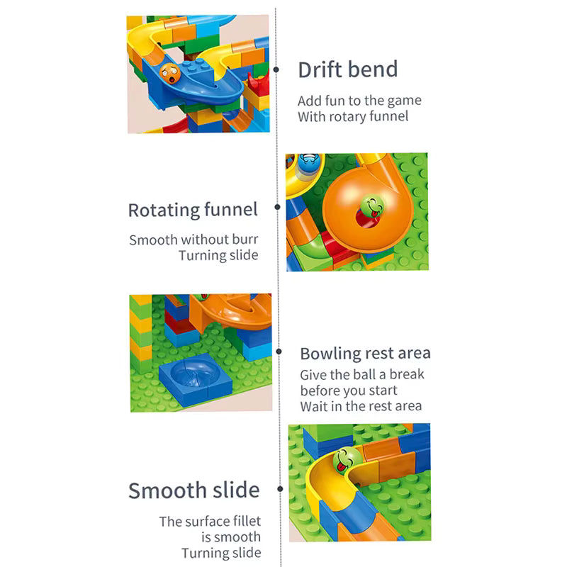 Build & Roll Marble Run