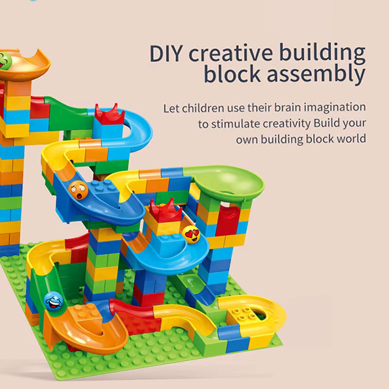 Build & Roll Marble Run